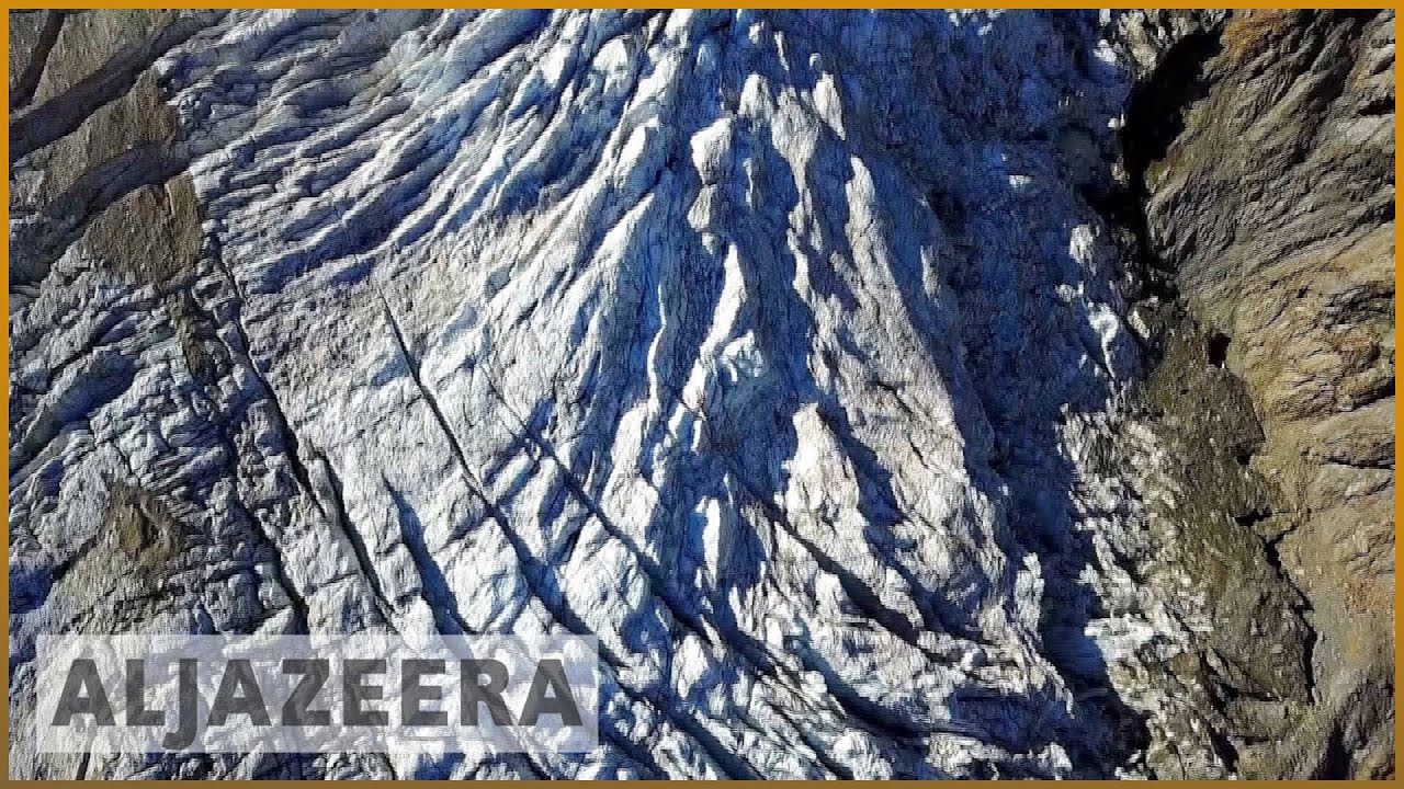Glaciers heating in France could destroy villages