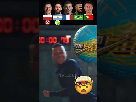 Messi VS Ronaldo VS Mbappe VS Neymar VS Lewandowski | Secret Training🤫