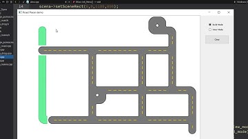 Road System GUI in Qt