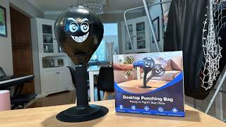 the desktop accessory you didn't know you NEEDED... a punching bag!