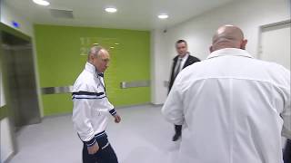 [HD] коронавирусную : Путин в московском больницу 24/3/20 Coronavirus: Putin in a Moscow Hospital