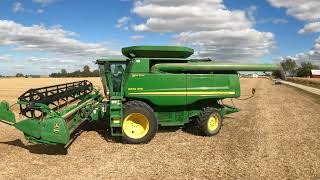 Chase to Field - John Deere 9670 STS Bullet Rotor -630F - Soybeans #harvestchaser