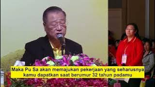 Sx yg membaca Zhun Ti Shen Zhou & berhasil mendapat pekerjaan tpi ttp ada banyak rintangan, SG150410
