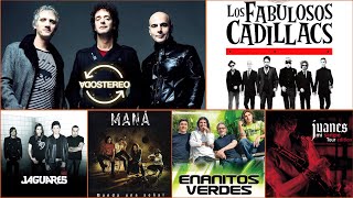 LO MEJOR DEL ROCK EN ESPANOL - Enrique Bunbury, Soda Stereo, Enanitos Verdes, Prisioneros, Hombres G