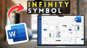 How to Write an Infinity Symbol in MS Word | Microsoft Word Tutorial (2025)