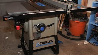 36-725 Delta Table Saw Assembly