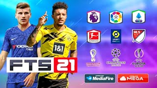 FTS 21 mod Pes 2021 Android Apk Offline 300MB PS5 Camera Best Graphics Full Transfers Updates
