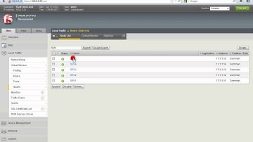 HowTo configure a Virtual Pool in F5 LTM