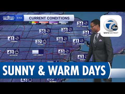 Metro Detroit Weather: Foggy Morning, Then Sunny And Warm School And Work Forecast