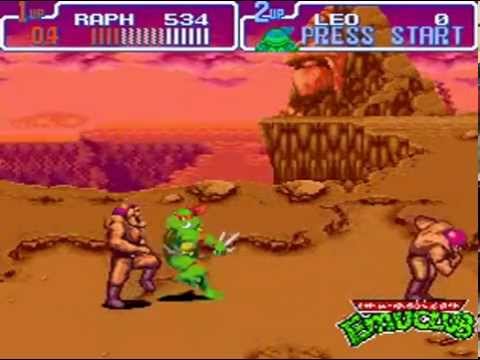 Teenage Mutant Ninja Turtles - Turtles in Time SNES Прохождение