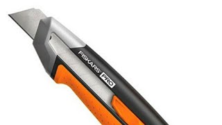 Fiskars pro универсальный, строительный, сегментный нож.