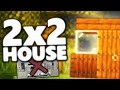 A 2x2 Minecraft House {Tutorial}