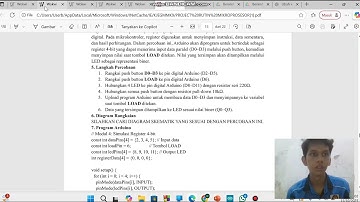 Project Rutin Mikroprosesor & Mikrokontroler Modul Percobaan 4