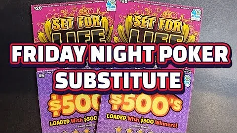 Your regularly scheduled Poker session has been substituted with Set For Life!