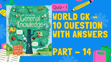 General Knowledge Quiz Part 14 Full video