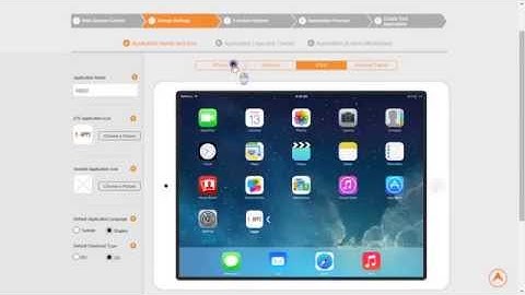M-commerce app in 5 steps w/t-appz!