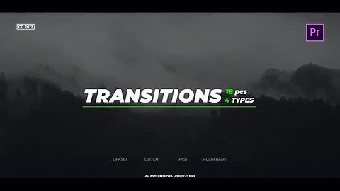Transitions Pack Premiere Pro Templates