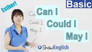 Learn English: Can I / Could I / May I Resimi