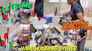 Extreme Cleaning Motivation Hand Washing Dishes