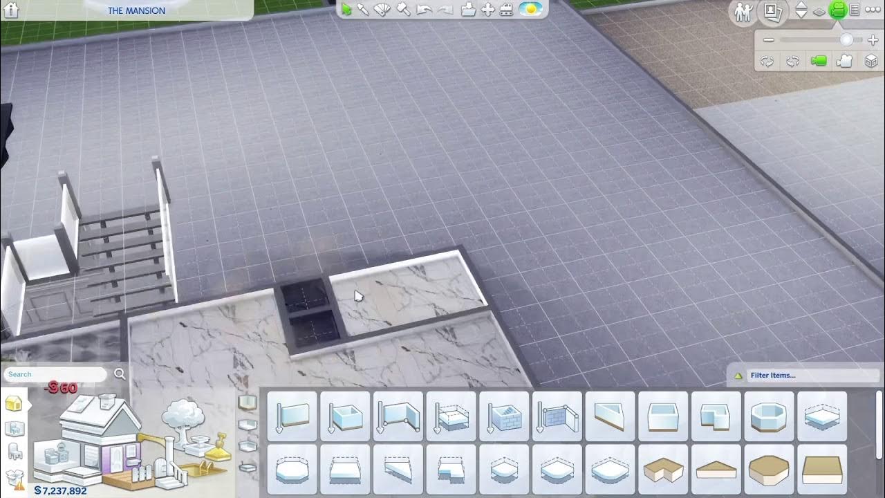 How to make a walk in shower sims 4 YouTube