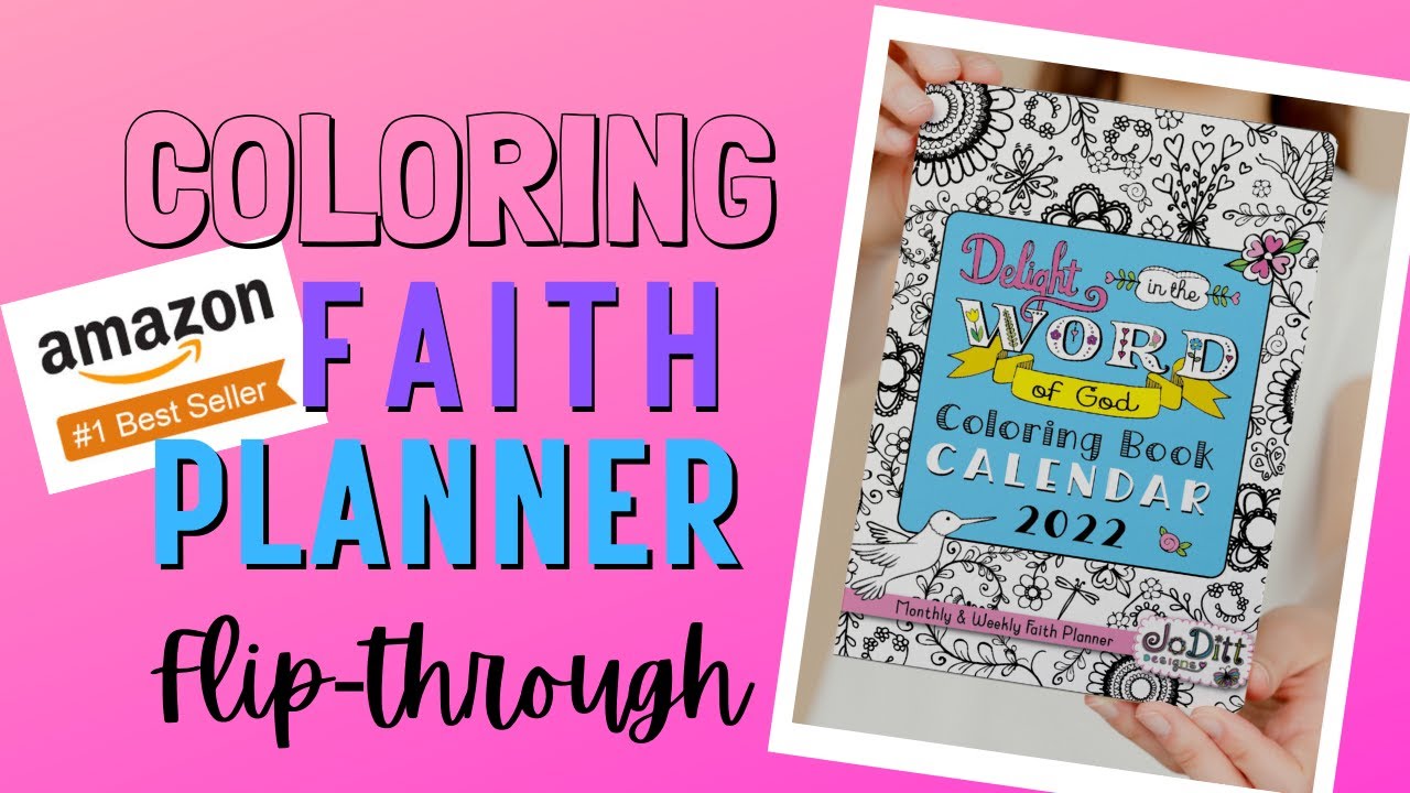 Delight in the Word of God Scripture Coloring Book for Adults