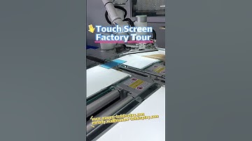 Inside Touch Screen Factory: Precision in Every Touch! 👆✨