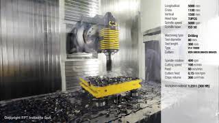 Drilling test on prehardened steel performed with Tessen EVO