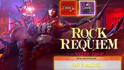 ROCK & REQUIEM MYTHIC DROP! MYTHIC KILO 141 DEMONSONG + DAME | FULL LUCKY DRAW COMPLETE | COD MOBILE