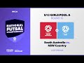 NFC24 - U13 Girls Pool A R3 - Football SA Blue vs. Football NSW Country