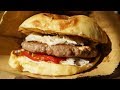 Сербская еда: Плескавица в Белграде