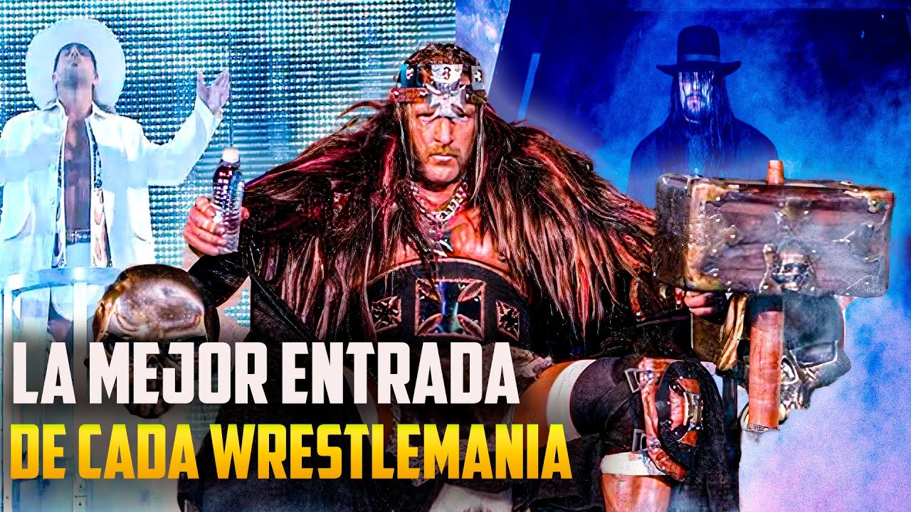 La MEJOR entrada de CADA WrestleMania – PARTE 1