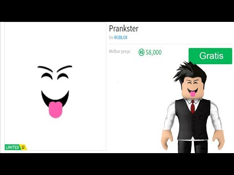 ensinando como pegar um rosto no roblox grátis