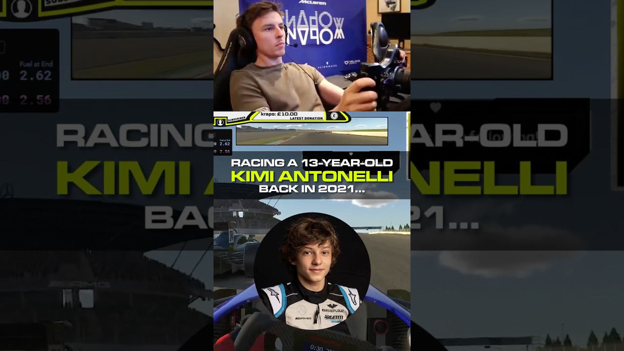 Even at 13 years old he was rapid😂 