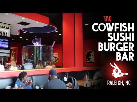 Video: Anmeldelse: Cowfish Sushi Burger Bar - Universal CityWalk