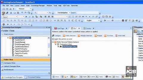 K2BTools: Getting Started With K2B Entity Services