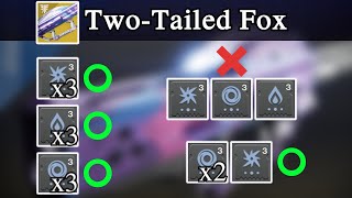 Weird weapon - Two-Tailed Fox test