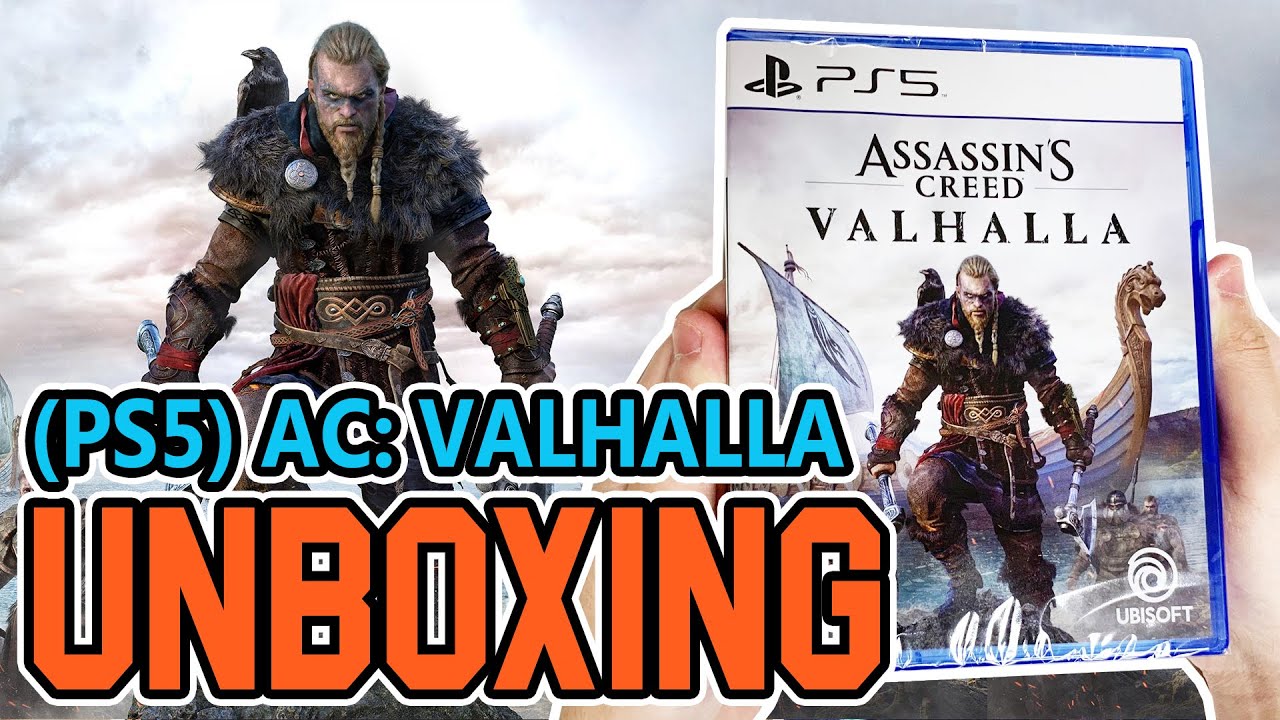 Assassins Creed Valhalla Ps5 Unboxing Youtube