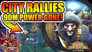 Massive City Rallies: Attila Still The King - Rise of Kingdoms