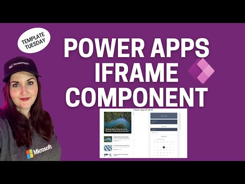 Power Apps iFrame Component
