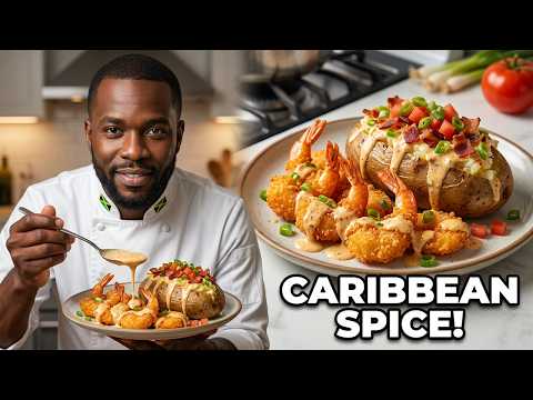 ✅Winston Gel's Delicious Shrimp & Potato Feast: Cooking Secrets Revealed!#jamaicanfood