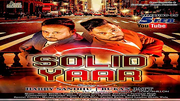 Solid Yaar | Releasing worldwide 05-02-2019 | Harry Sandhu & Bukan Jatt | Teaser | New Punjabi Song