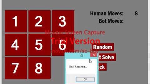 8 Puzzle Solver Demo