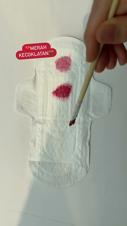 ARTI WARNA DARAH MENS? #womenshealth #periods #facts