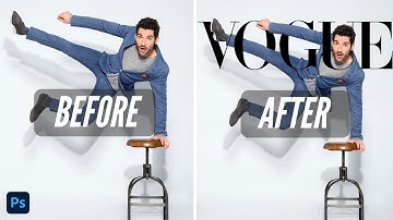 How to weave text/object in and out in Photoshop