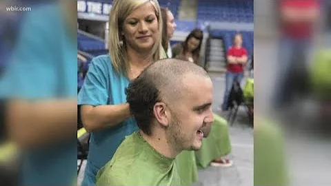 LMU students shave their heads for child cancer research