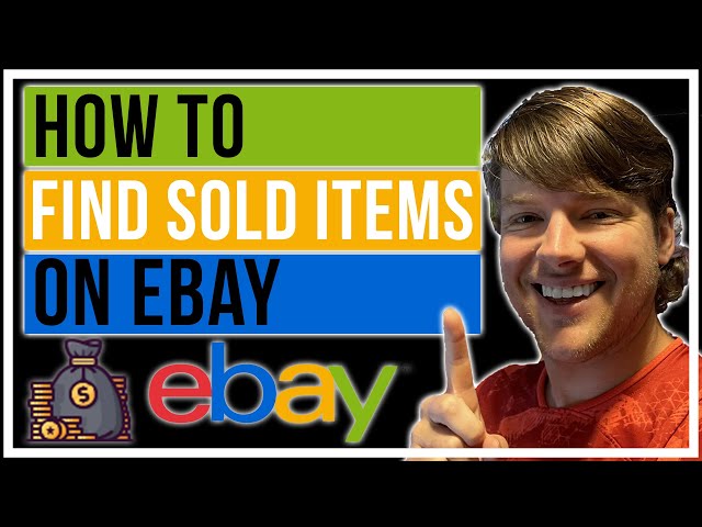 How To Find Sold Items On  - Search Completed Listings 