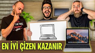 EN İYİ ÇİZEN KAZANIR CHALLENGE!! (GÖZLER KAPALI)