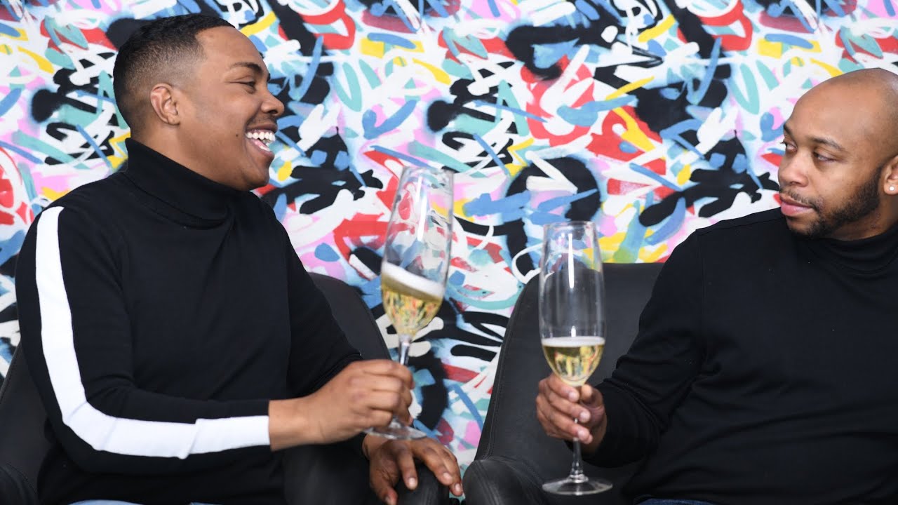 Kicking it with Kris and Karlos