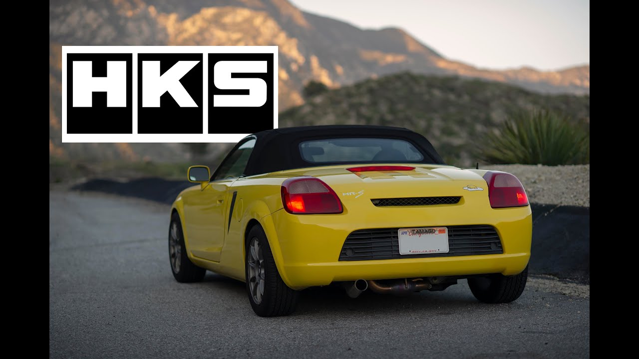 MR2 Spyder HKS Exhaust Rev Sounds 1zz YouTube