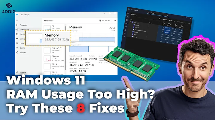 Windows 11 RAM Usage Too High? Try These 8 Fixes